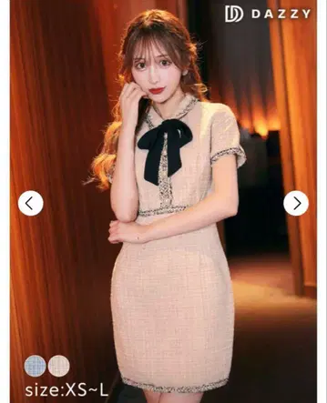 dazzy 데이지 미니 드레스 S