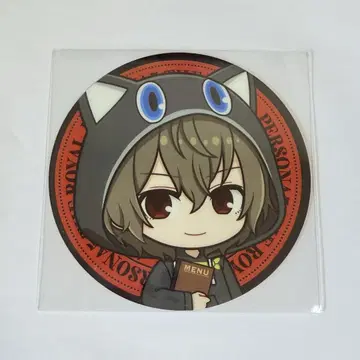 P5R 아모카페 아케치 고로 크로우 코스터