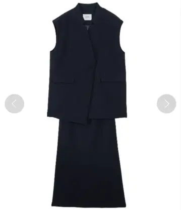 Ameri OTONA WRAP VEST SET UP DRESS M