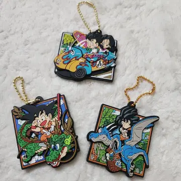 드래곤볼 러버 키링 3개 세트