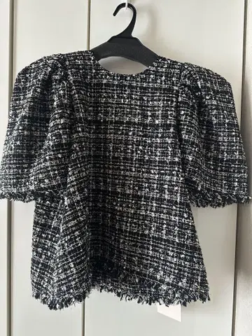 Heve bubbly Tweed black 헤이브
