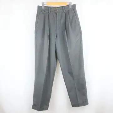90s DOCKERS 로고 투 턱 센터 프레스 치노 팬츠 30