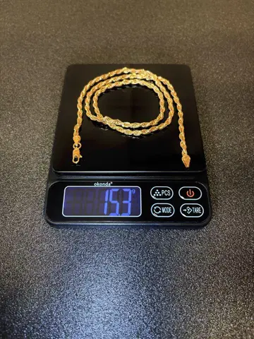목걸이 15.3g 골드 체인 750 각인 정리품
