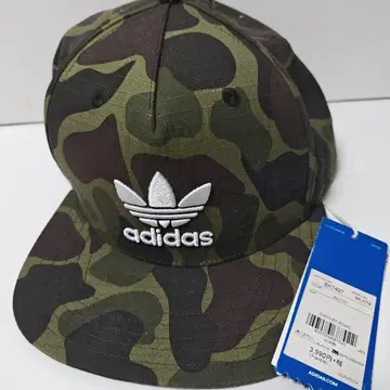 미사용 택 포함 adidas 카모플라쥬 캡 프리 사이즈