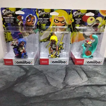 Splatoon amiibo 세트 (옥토링, 잉크링, 코자케)