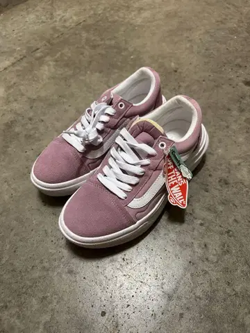 VANS 핑크 스웨이드 스니커즈 새상품
