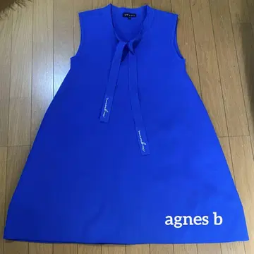 To b.by agnes b. 슬리브리스 튜닉 기장 원피스