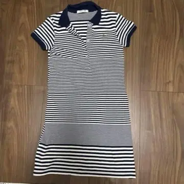 LACOSTE 스트라이프 원피스 34 사이즈