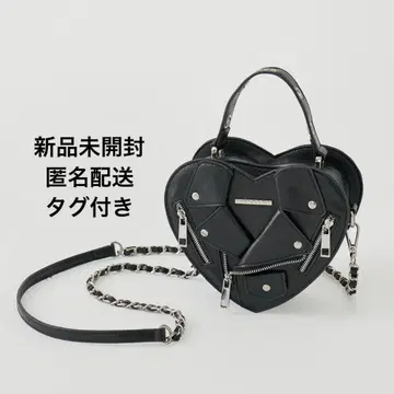미개봉 새상품 택 포함 darich 라이더스라이크 하트 미니 백