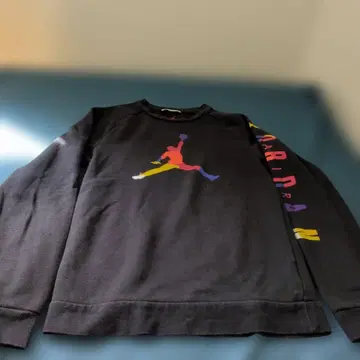JORDAN 블랙 트레이닝복/맨투맨