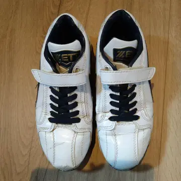 ZETT 야구 화이트 21cm