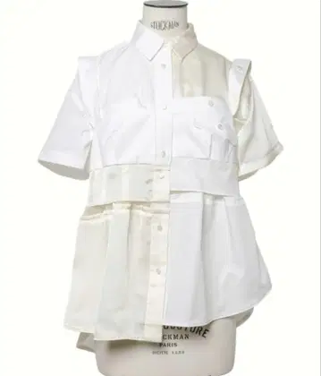 [ sacai ] Cotton Poplin Shirt