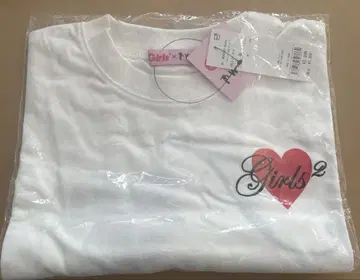 [ 새상품 ] Girls2 WEGO 콜라보 빅T 화이트 M