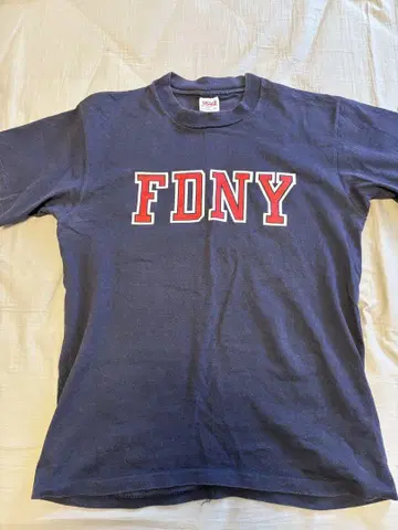 FDNY T셔츠 네이비 M사이즈