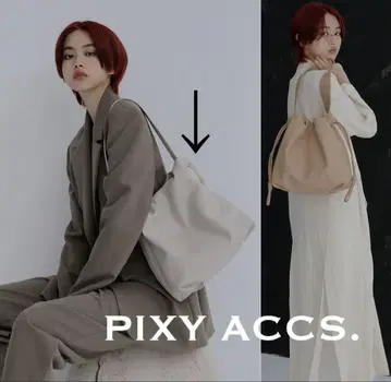 PIX ACCS GEN-RE 복조리 드로 코드 숄더백 수납 가방 포함