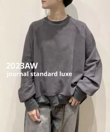 23AW 저널 스탠다드 랙 미니 파일 맨투맨 트레이닝복