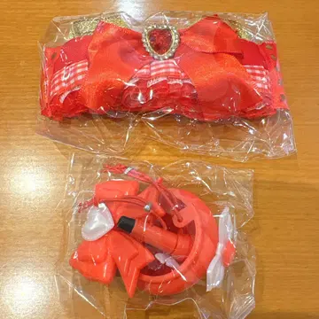 덕질 코디! 아이돌 따라하기 아이템 마스코트 코스튬 레드