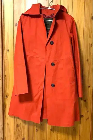 매킨토시 체스터 코트 오렌지 Mackintosh