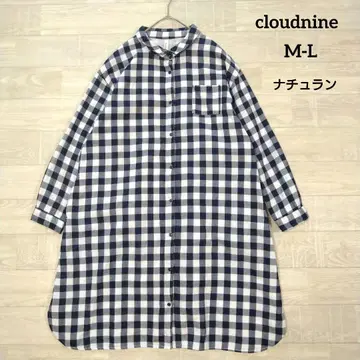 cloudnine 클라우드나인 더블 거즈 후 절개 원피스 M-L