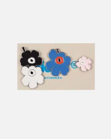 마리메꼬 Pumpuli Set 핀 배지 새상품
