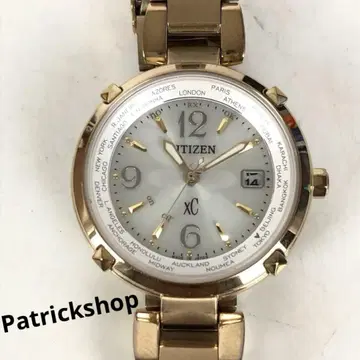 CITIZEN XC 크로스시 여성용 손목시계 H240 에코 드라이브 전파