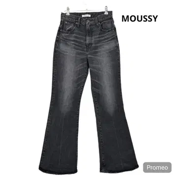 MOUSSY MVS FLARE BLACK 27인치 플레어 데님