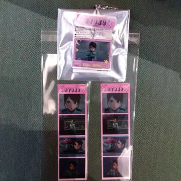 은하 특급 밀키 서브웨이 TSUTAYA 푸리풍 씰 키링 료코