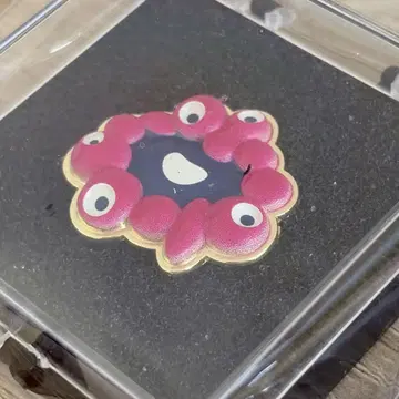 만박 미야쿠미야쿠 풀컬러 3D 핀즈 케이스입 핑크 핀 배지
