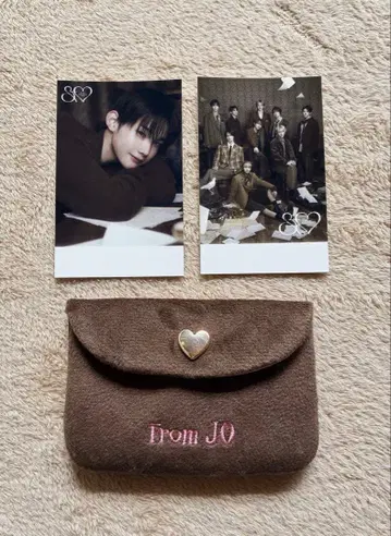 &TEAM JO 팬미팅 러브레터 파우치 사진 트레이딩 카드