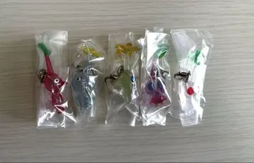 피크민 메지루시 액세서리 빨간색 얼음 빛 히카리 깃털 화이트 피크민