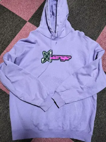 XLARGE 라벤더 후드티 L 사이즈