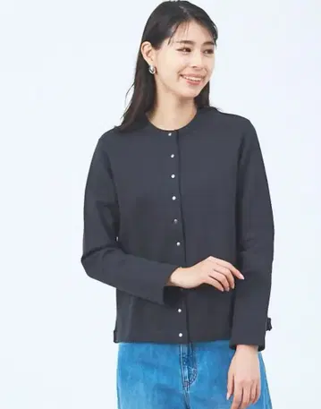실켓 쭈리 코튼 가디건