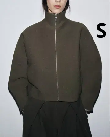 ZARA 자라 니트 집업 자켓 새상품, 미사용