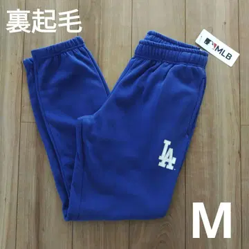 다저스 스웨트 팬츠 속기모 블루 M 사이즈 MLB 공식