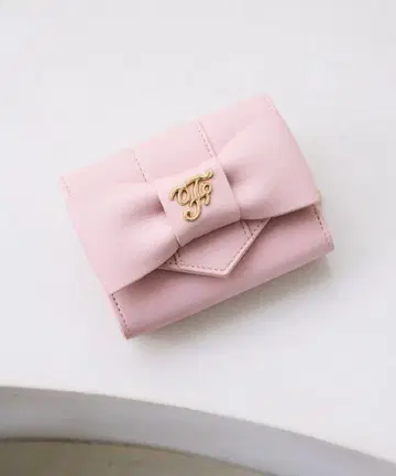 Maison de FLEUR 벨트 리본 미니 지갑