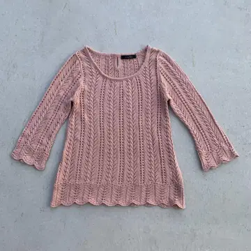 00's vintage 핑크 니트 캐주얼 y2k 빈티지