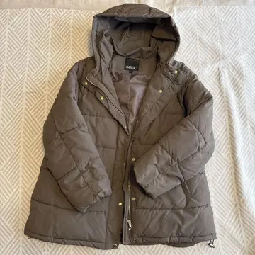 hk works london 다운 자켓 브라운