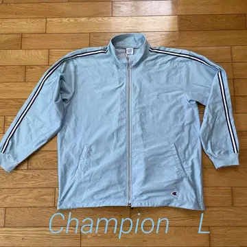 Champion 스카이블루 트랙 자켓 90년대