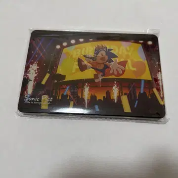 소닉 더 헤지혹 아크릴 블록 (SONIC PICT) 6월