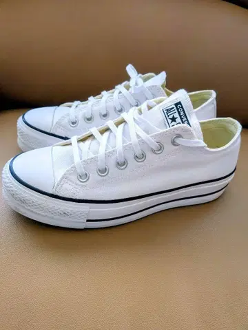 CONVERSE ALL STAR 화이트 통굽 스니커즈