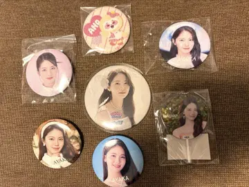 NiziU 아야카 캔뱃지 세트