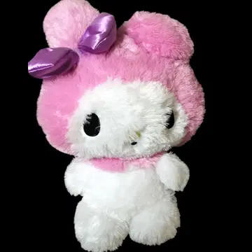 귀여운 리본 포함 봉제 인형