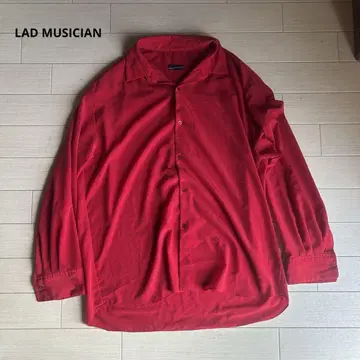 LAD MUSICIAN 드레스 셔츠 빨간색 size44