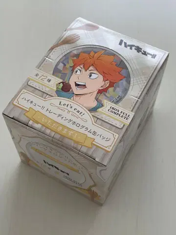 하이큐 이타다키마스 캔뱃지 BOX 미개봉 컴플리트