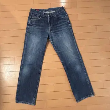 EDWIN 503zz 33/33 데님 팬츠 블루 빈티지 코디