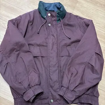 LONDON FOG 버건디 점퍼 L 90s 00s