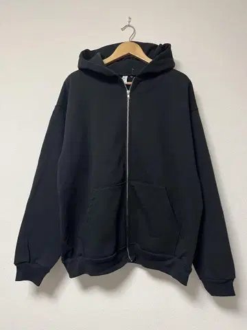 로스앤젤레스 어패럴 14oz 풀 집업 후드티 BLACK XL
