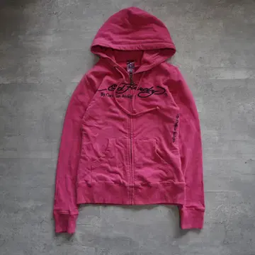 Ed Hardy 에드하디 러브킬 집업 후드티 핑크