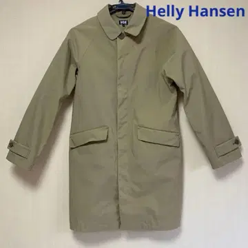 새상품급 Helly Hansen 베이지 롱 코트 발수 가공 ML
