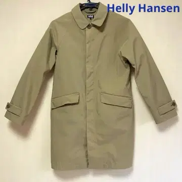 새상품급 Helly Hansen 베이지 롱 코트 발수 가공 ML
